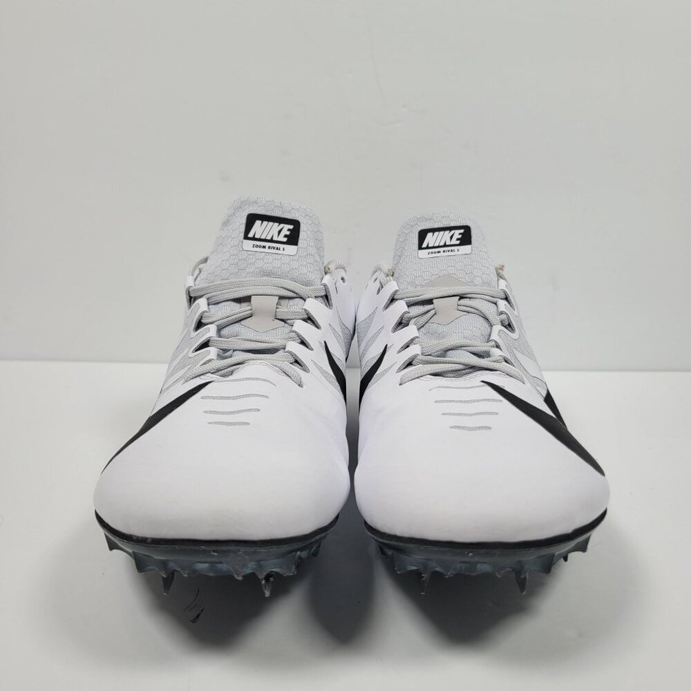 Nike Zoom Rival S9 Men's White Track Field Spikes Shoes 907564-100 US Size 10.5 - Picture 3 of 9